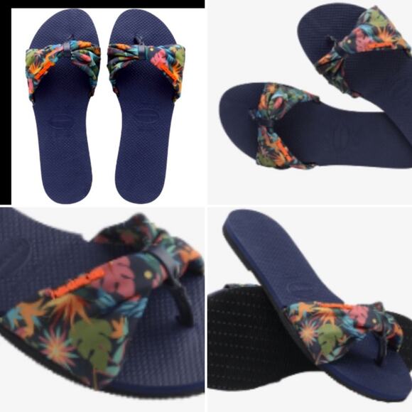 Havianas $42 St. Tropez Flip Flops Womens 9 NWOT - Picture 15 of 15